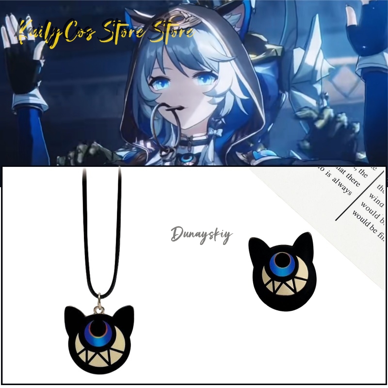 Anime Pendant Necklace - Cipher Cifera 코스프레 목걸이 합금 로프