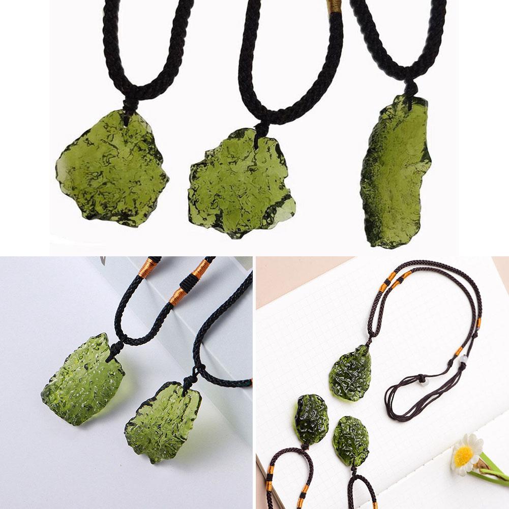 Crystal Pendant Necklace Natural Stone - 남녀공용 천연 독특한 크리스탈 석영 목걸이,