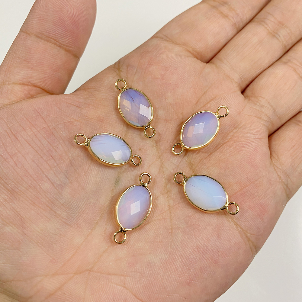 주얼리 제작용 양면 천연석 펜던트, 타이거 아이 크리스 - Crystal Pendant Necklace Natural Stone 리뷰 및 가격