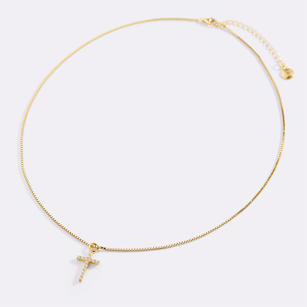다이아몬드 파베 크로스 목걸이, 맞춤 제작, 18K 금 - Cross Pendant Necklace Gold 리뷰 및 가격