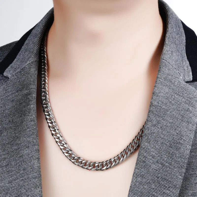 925 스털링 실버 45-60cm 10mm 쿠바 체인  - Cuban Link Chain 12Mm 리뷰 및 가격