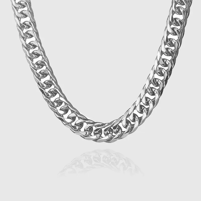 925 스털링 실버 45-60cm 10mm 쿠바 체인  - Cuban Link Chain 12Mm 리뷰 및 가격