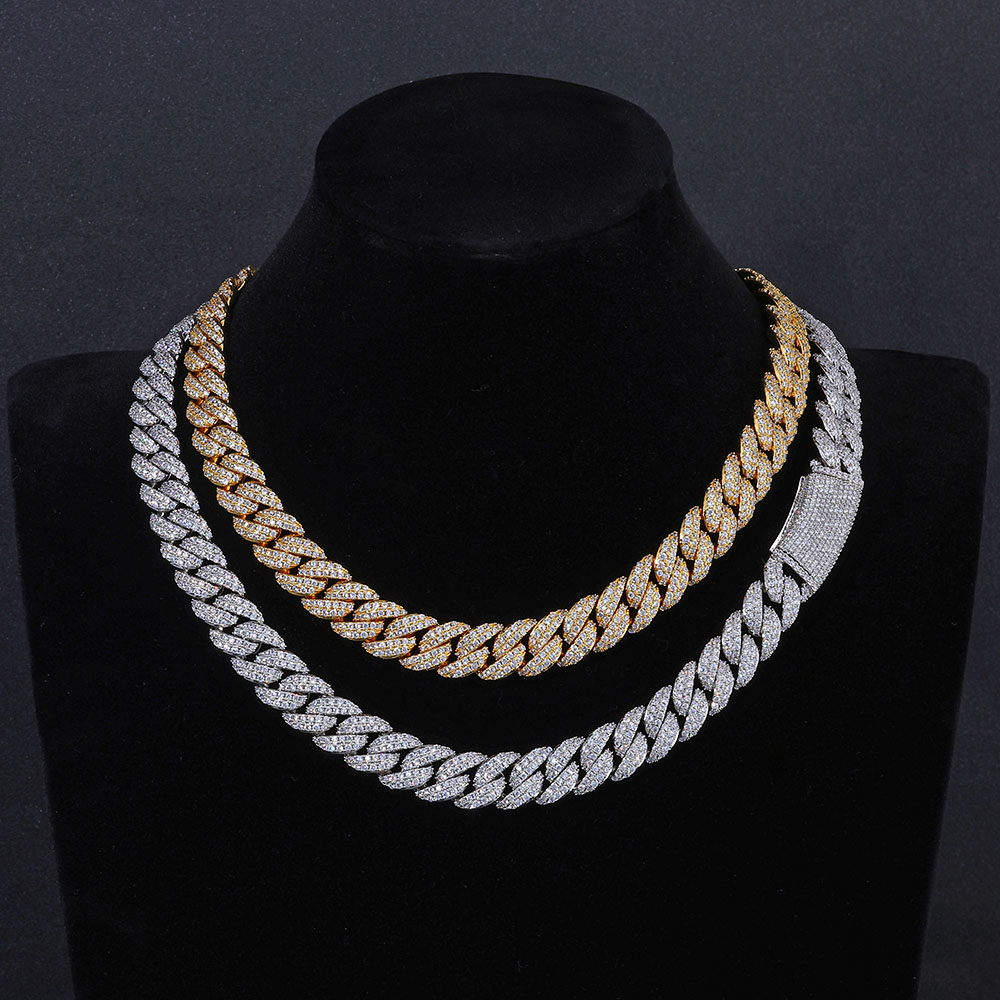 ESKEEM 뉴 스타일 13MM 큐빅 지르코니아 아이스 - Cuban Link Chain 12Mm 리뷰 및 가격
